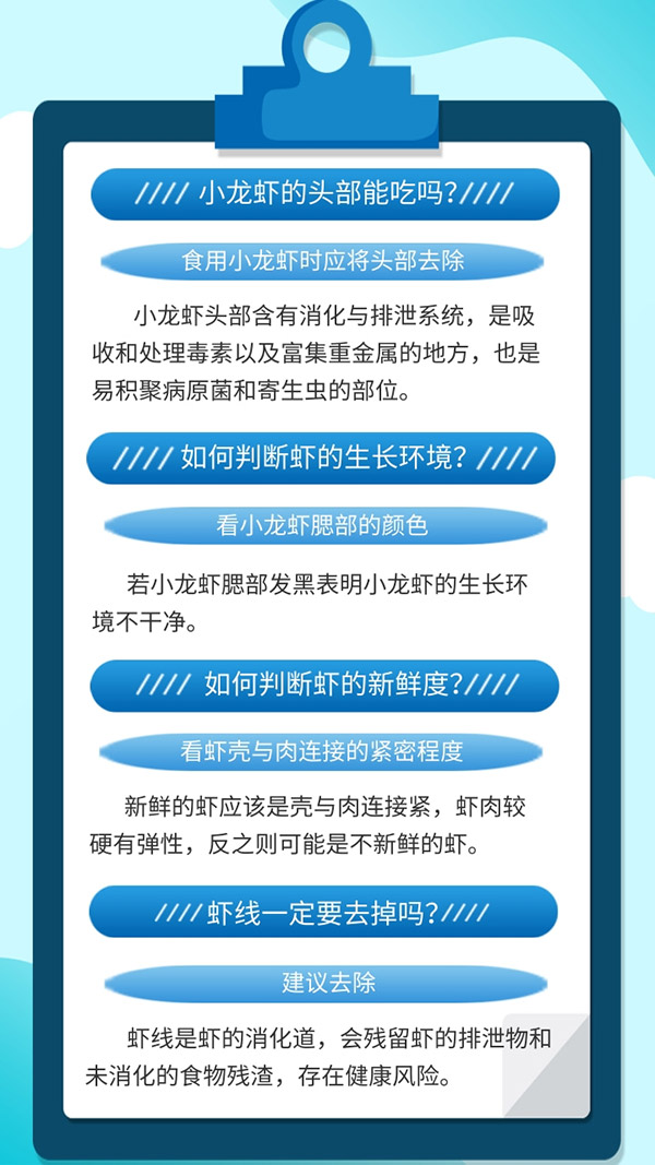 蝦頭不能吃？新鮮度怎么看？關于小龍蝦，這份提示一定要看