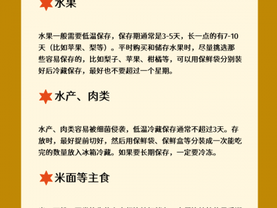 沒有保質(zhì)期的食材可以無限期保存嗎？專家一圖解答