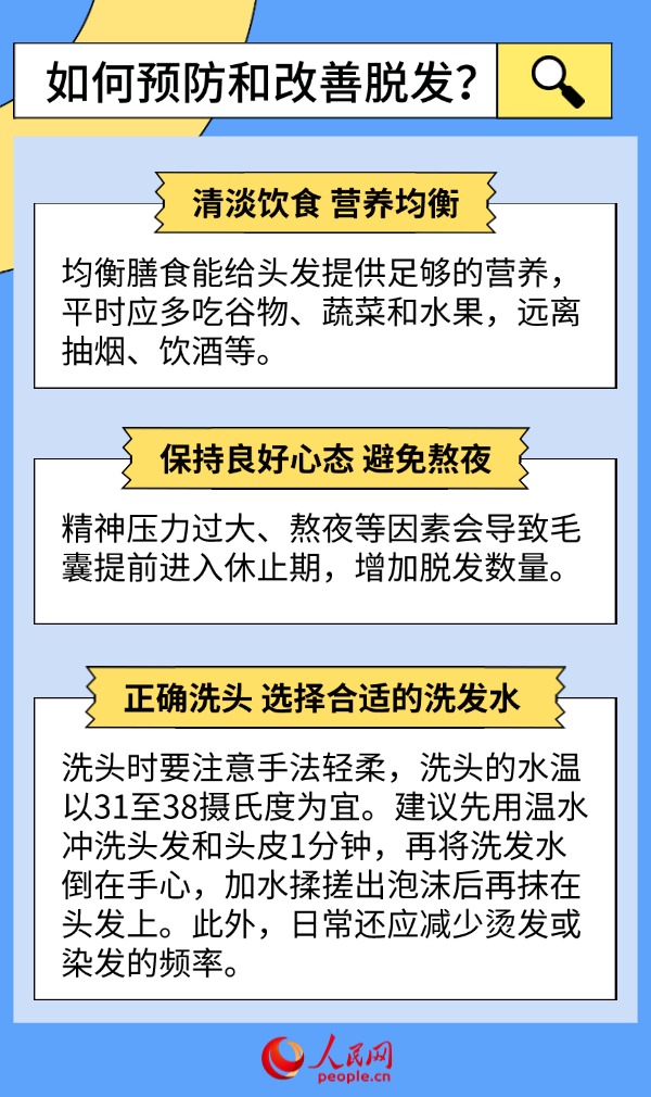 秋季脫發(fā)高峰期 這些防脫誤區(qū)需警惕