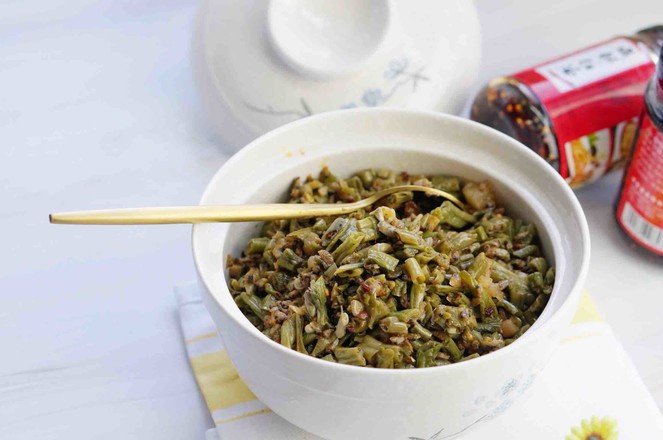 蜆肉炒豆角的做法-家常味炒菜譜