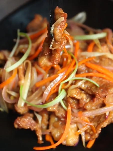 鍋包肉的做法-咸鮮味炒菜譜-易網(wǎng)健康養(yǎng)生網(wǎng) 鍋包肉的做法-咸鮮味炒菜譜