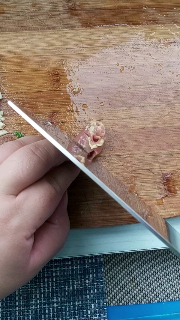 蠔油雞心的做法-家常味炒菜譜