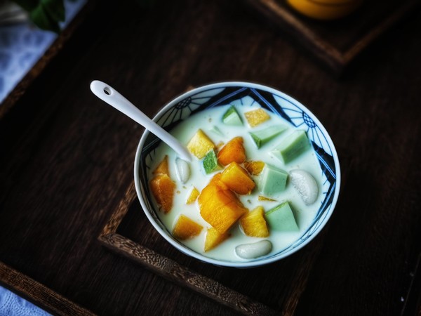 q彈青瓜奶凍&奶凍糯米小丸子的做法-甜味煮菜譜-易網健康養生網 q彈青瓜奶凍&奶凍糯米小丸子的做法-甜味煮菜譜