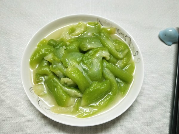 青炒絲瓜的做法-咸鮮味炒菜譜-易網健康養生網 青炒絲瓜的做法-咸鮮味炒菜譜