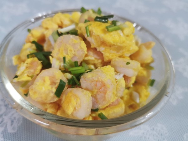 蝦仁爆蛋的做法-家常味炒菜譜