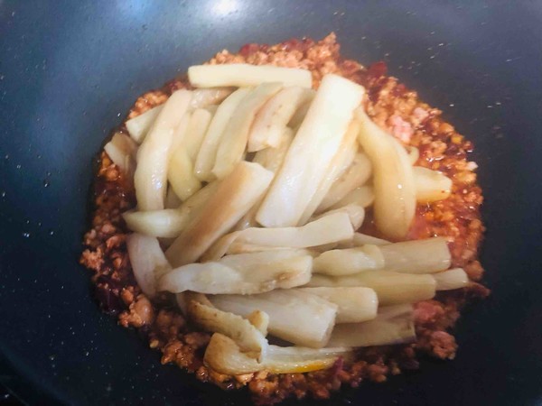 茄子這樣做，比肉還好吃，不一樣的肉沫茄子的做法-酸甜味炒菜譜