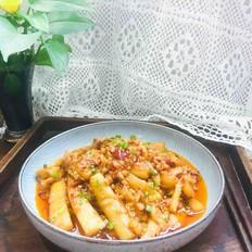 茄子這樣做，比肉還好吃，不一樣的肉沫茄子的做法-酸甜味炒菜譜