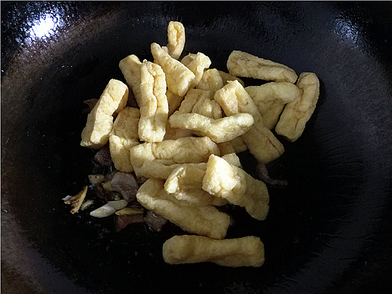 家鄉豆腐的做法-咸鮮味炒菜譜