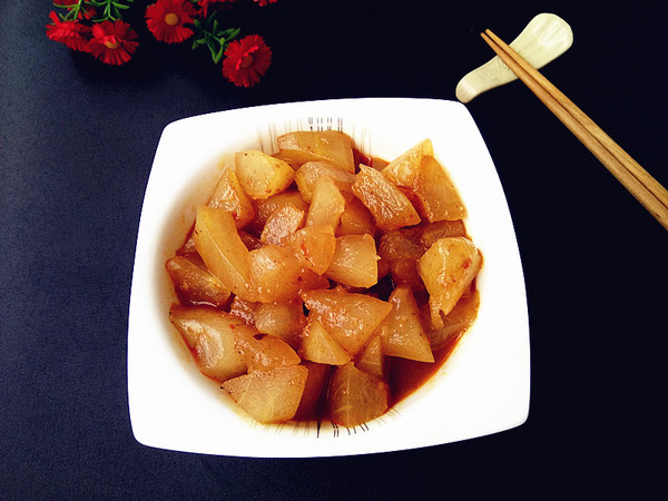 開胃冬瓜咖喱的做法-咖喱味炒菜譜