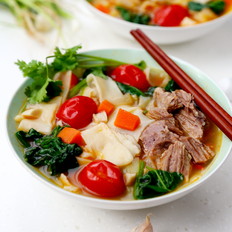 新疆羊肉湯飯的做法-家常味煮菜譜