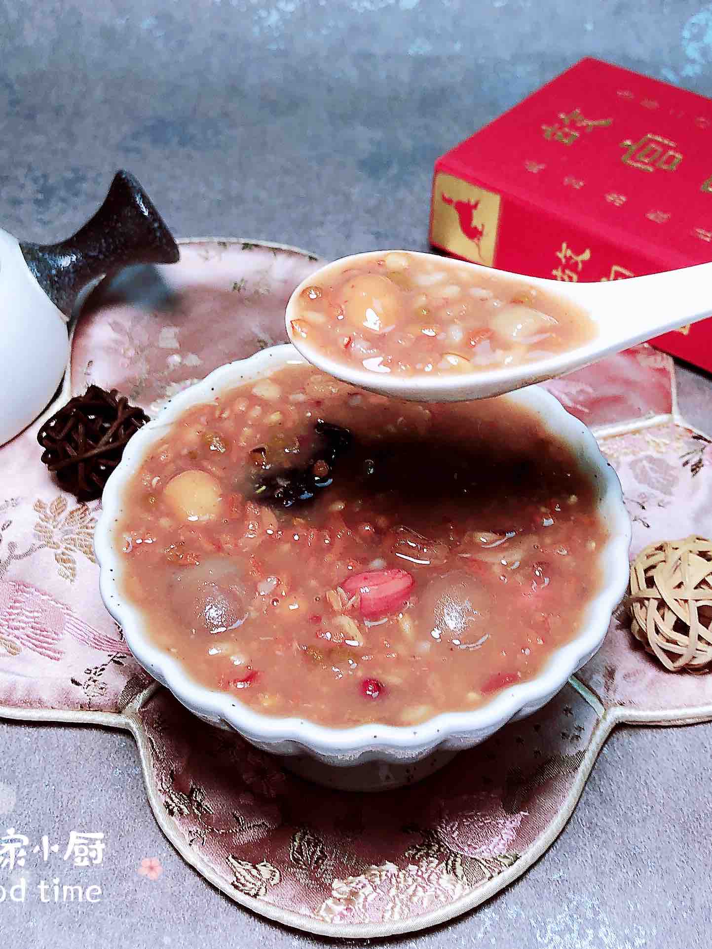 臘八粥（補血補氣）的做法-甜味煮菜譜