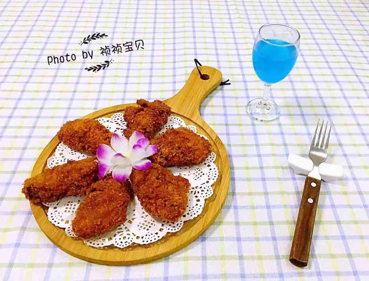 香酥炸雞翅的做法-家常味炸菜譜