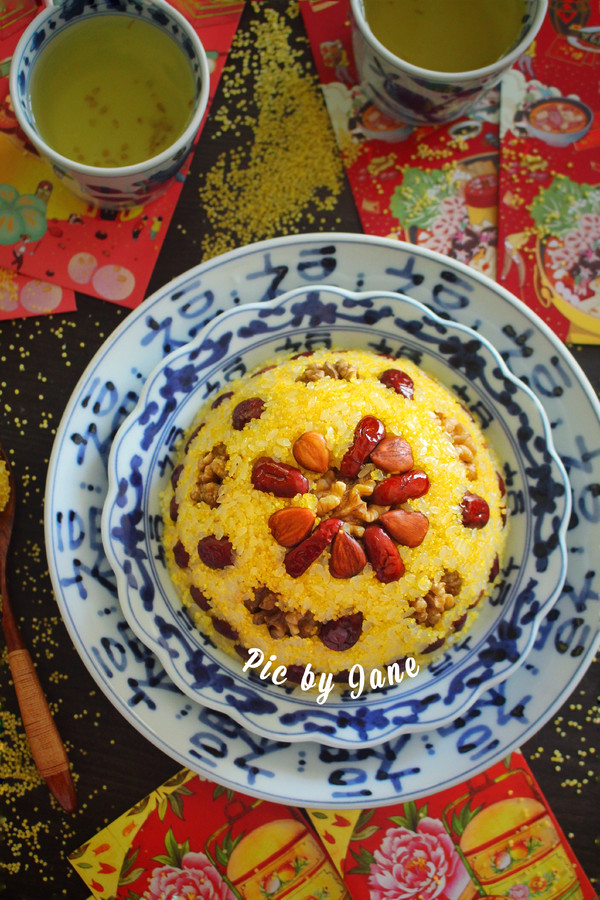 小米八寶飯的做法-甜味蒸菜譜-易網(wǎng)健康養(yǎng)生網(wǎng) 小米八寶飯的做法-甜味蒸菜譜