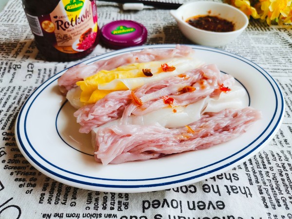 三色腸粉的做法-咸鮮味蒸菜譜-易網健康養生網 三色腸粉的做法-咸鮮味蒸菜譜