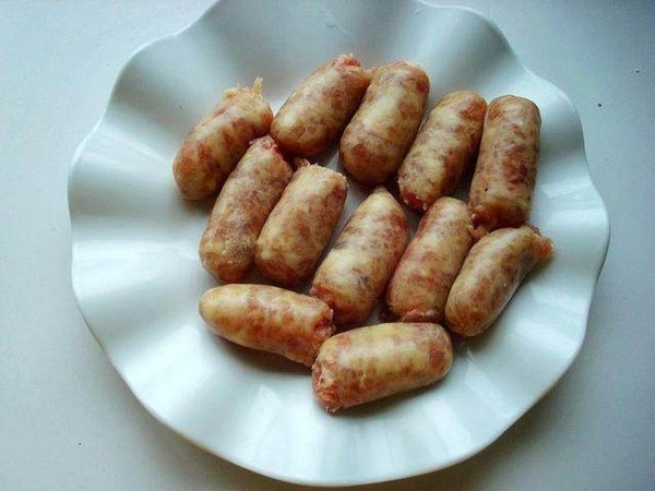 香腸糖果的做法-家常味炸菜譜