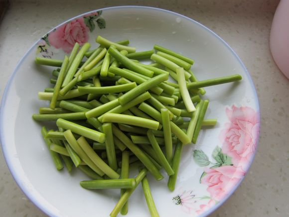 香干蒜薹炒肉絲的做法-家常味炒菜譜