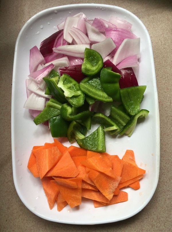 雜蔬炒純肉腸的做法-家常味炒菜譜