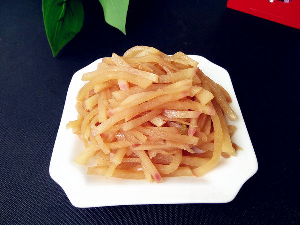 素菜葷做，肉味燒蘿卜的做法-家常味燒菜譜