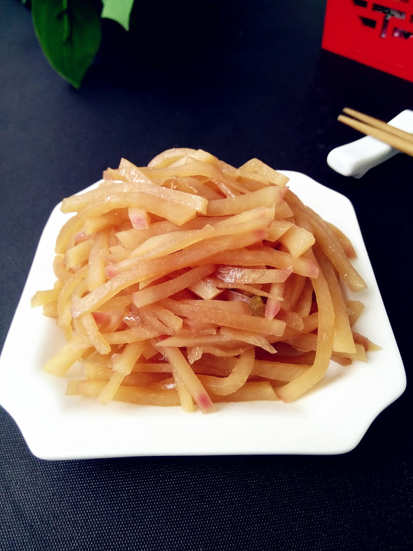 素菜葷做，肉味燒蘿卜的做法-家常味燒菜譜