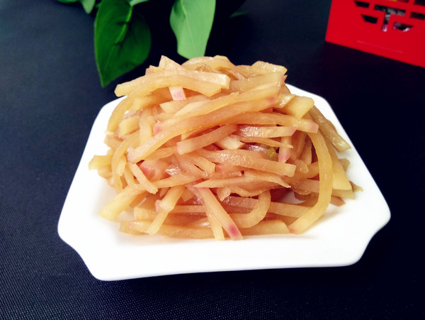 素菜葷做，肉味燒蘿卜的做法-家常味燒菜譜