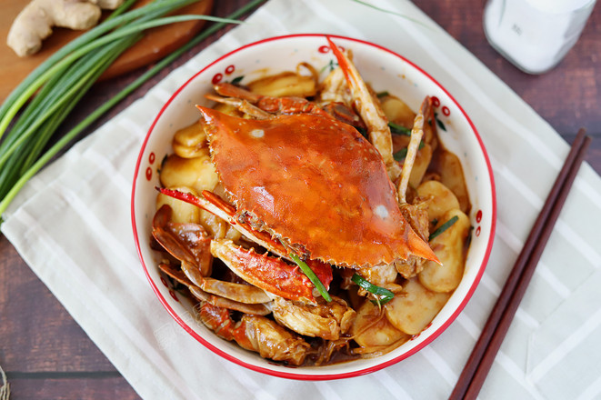 梭子蟹炒年糕的做法-家常味炒菜譜-易網(wǎng)健康養(yǎng)生網(wǎng) 梭子蟹炒年糕的做法-家常味炒菜譜