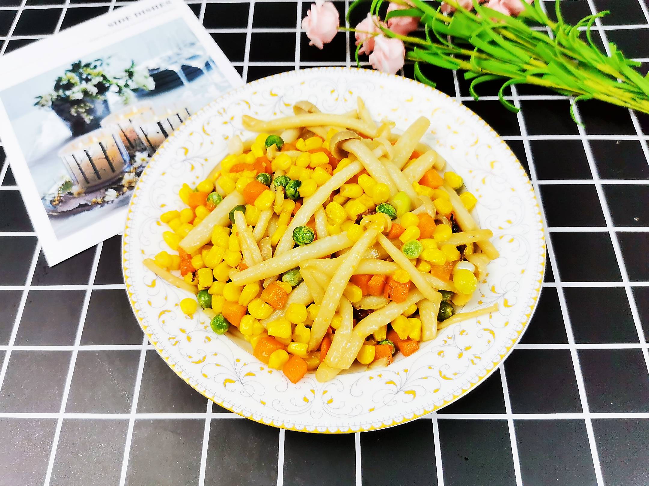 時(shí)蔬白玉菇的做法-咸鮮味炒菜譜-易網(wǎng)健康養(yǎng)生網(wǎng) 時(shí)蔬白玉菇的做法-咸鮮味炒菜譜