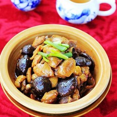 墨魚(yú)干燒雞的做法-家常味燒菜譜