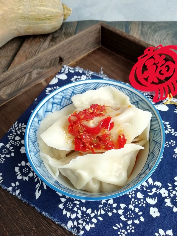 金針南瓜豬肉餡餃子的做法-家常味煮菜譜