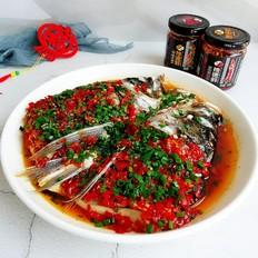 鴻運(yùn)當(dāng)頭 剁椒魚(yú)頭的做法-香辣味蒸菜譜