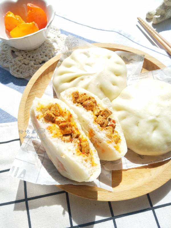 麻婆豆腐包子的做法-香辣味蒸菜譜-易網健康養生網 麻婆豆腐包子的做法-香辣味蒸菜譜