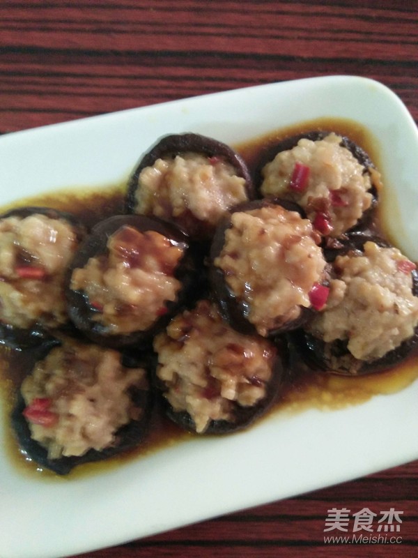 香菇釀肉的做法-咸鮮味煮菜譜