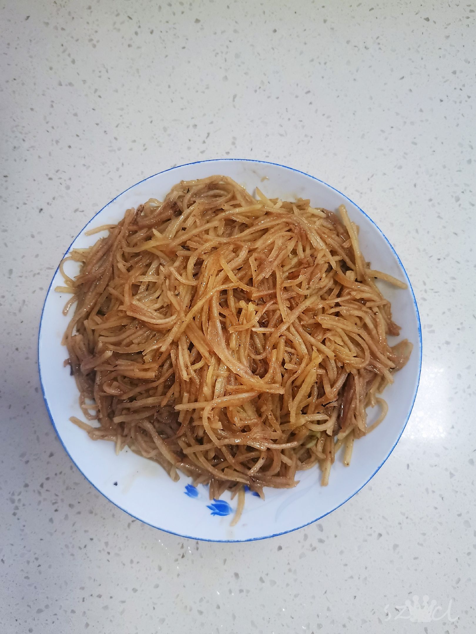 炒土豆絲的做法-咸鮮味炒菜譜