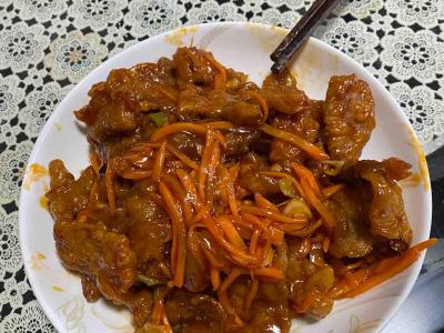 家庭版鍋包肉，好吃到停不下來的做法-酸甜味炸菜譜