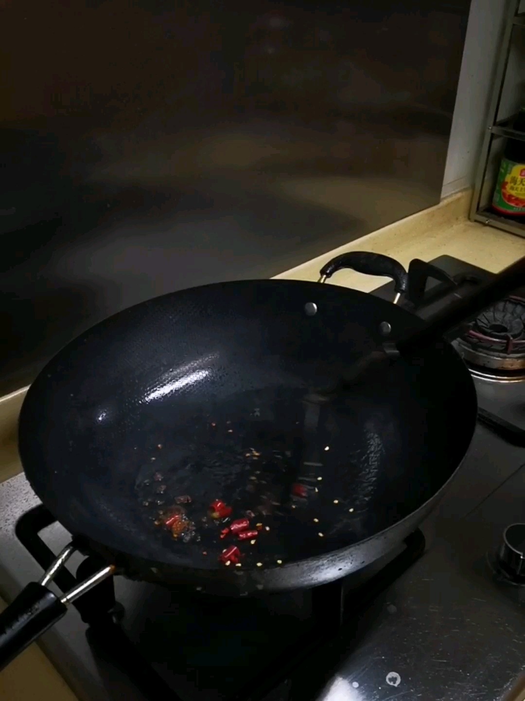 干椒炒菜苔的做法-家常味炒菜譜