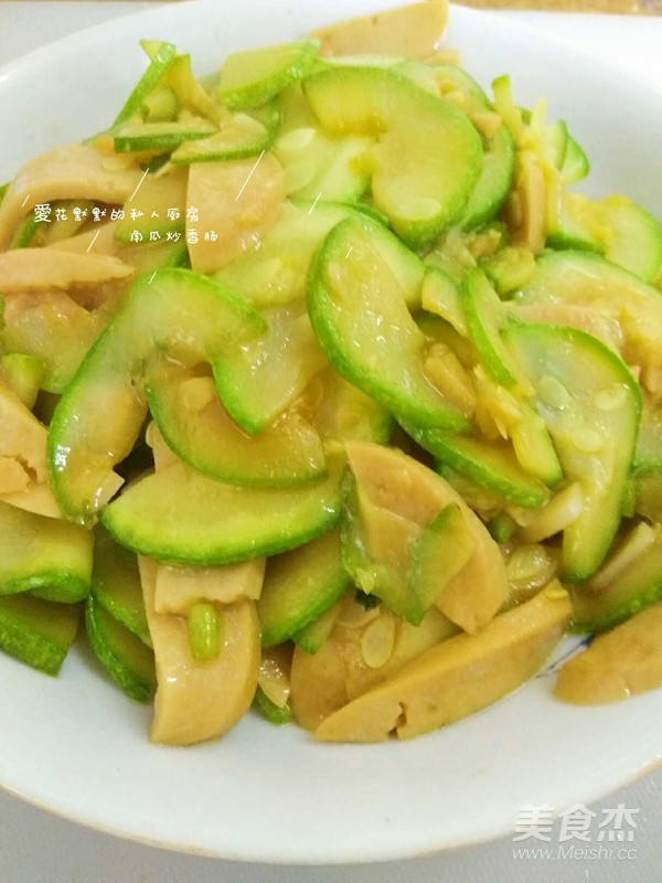 角瓜炒香腸的做法-家常味炒菜譜-易網健康養生網 角瓜炒香腸的做法-家常味炒菜譜