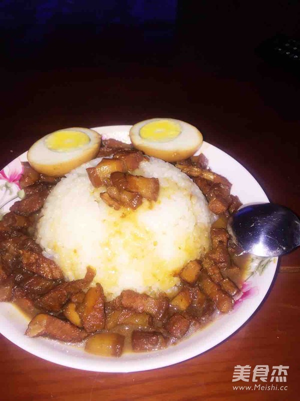 簡易鹵肉飯的做法-甜味鹵菜譜-易網健康養生網 簡易鹵肉飯的做法-甜味鹵菜譜