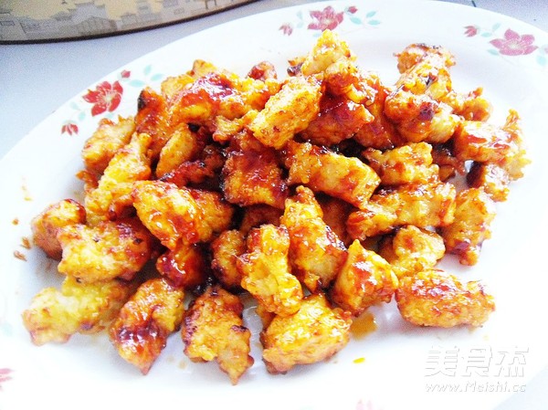 糖醋雞丁的做法-家常味炸菜譜-易網健康養生網 糖醋雞丁的做法-家常味炸菜譜