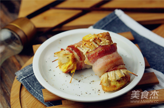 雞蛋培根卷的做法-黑椒味烤菜譜-易網(wǎng)健康養(yǎng)生網(wǎng) 雞蛋培根卷的做法-黑椒味烤菜譜