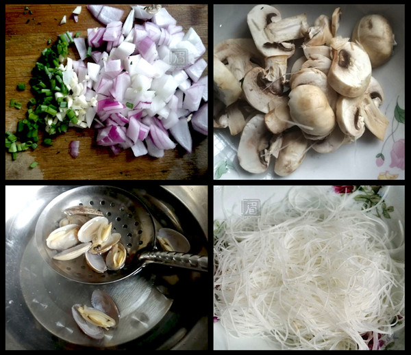 花蛤粉絲煲的做法-咸鮮味煲菜譜-易網<a href=http://www.fnaogov.cn/ target=_blank class=infotextkey>健康養生</a>網 花蛤粉絲煲的做法-咸鮮味煲菜譜