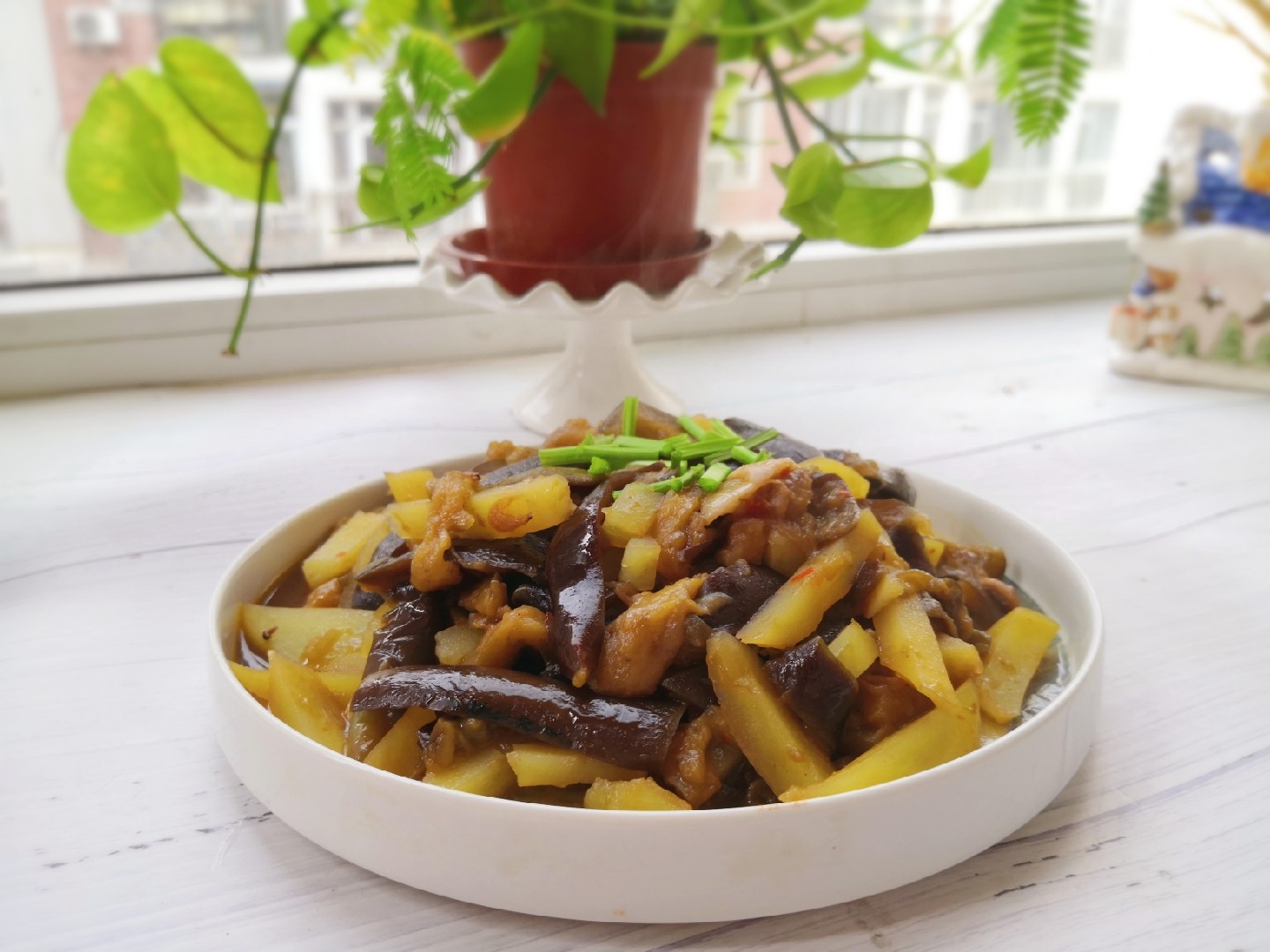 風味茄子的做法-香辣味炒菜譜
