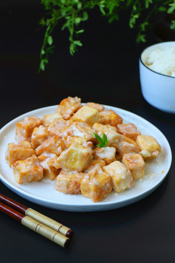 奶爆豆腐的做法-奶香味爆菜譜-易網(wǎng)健康養(yǎng)生網(wǎng) 奶爆豆腐的做法-奶香味爆菜譜