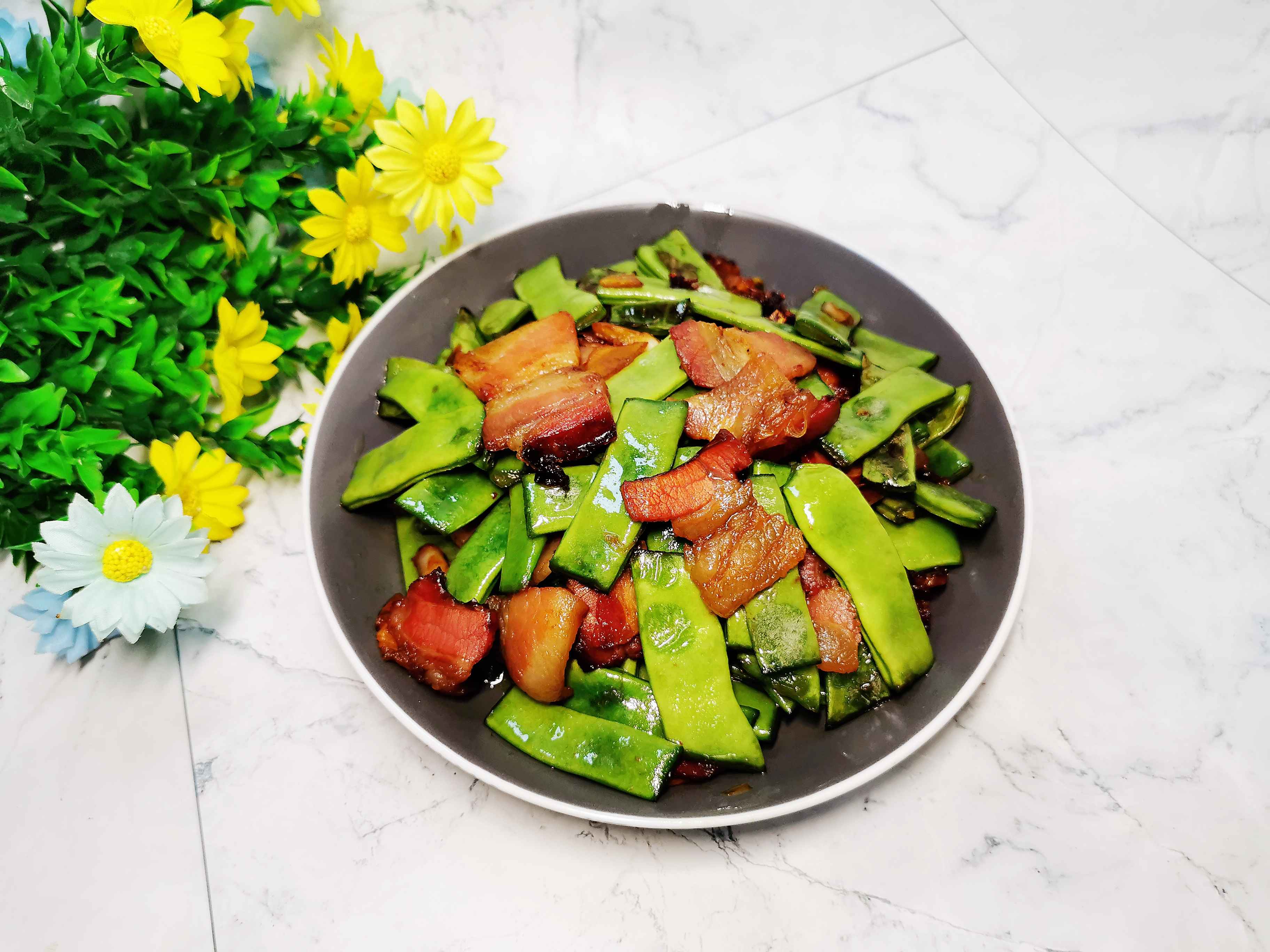 扁豆角炒臘肉的做法-咸鮮味炒菜譜