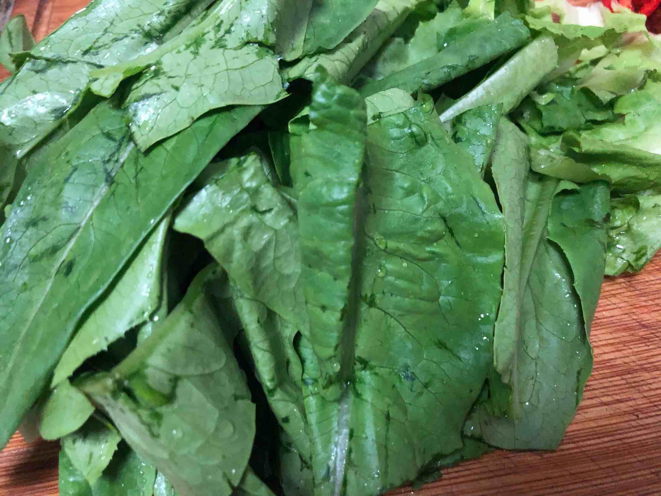 清炒油麥菜的做法-家常味炒菜譜