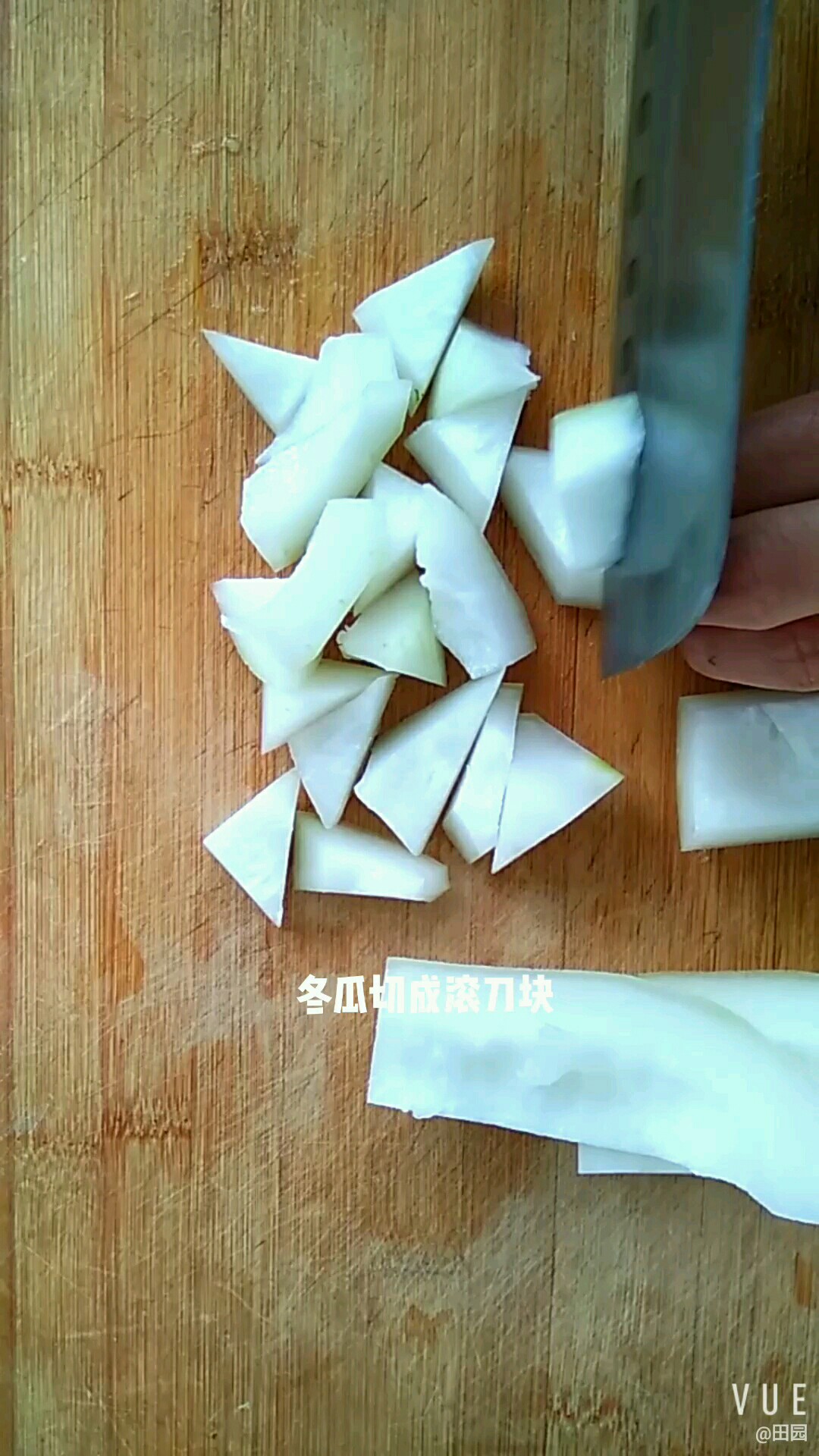 紅燒冬瓜杏鮑菇的做法-咸鮮味燒菜譜