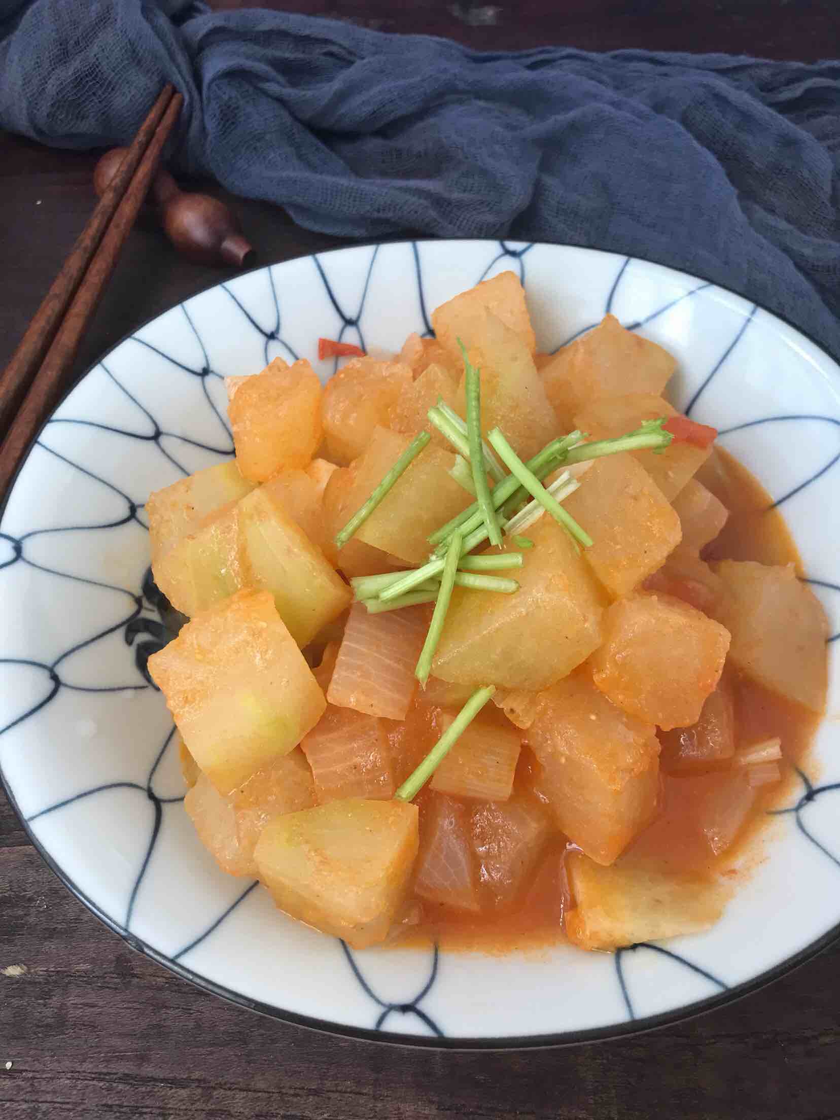 吃不胖的炒冬瓜的做法-家常味炒菜譜