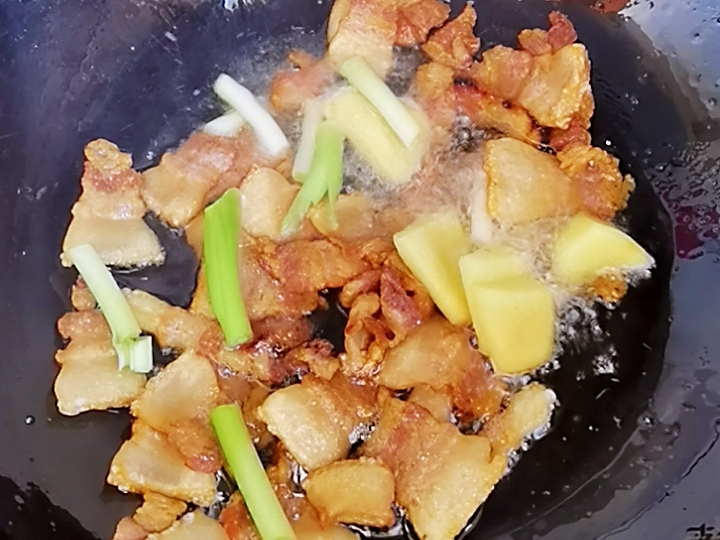 我是半滴雨#來(lái)自?xún)?nèi)蒙古#，參賽作品為農(nóng)家豆角小炒肉，豆大飽滿(mǎn)營(yíng)養(yǎng)下飯的做法-家常味炒菜譜