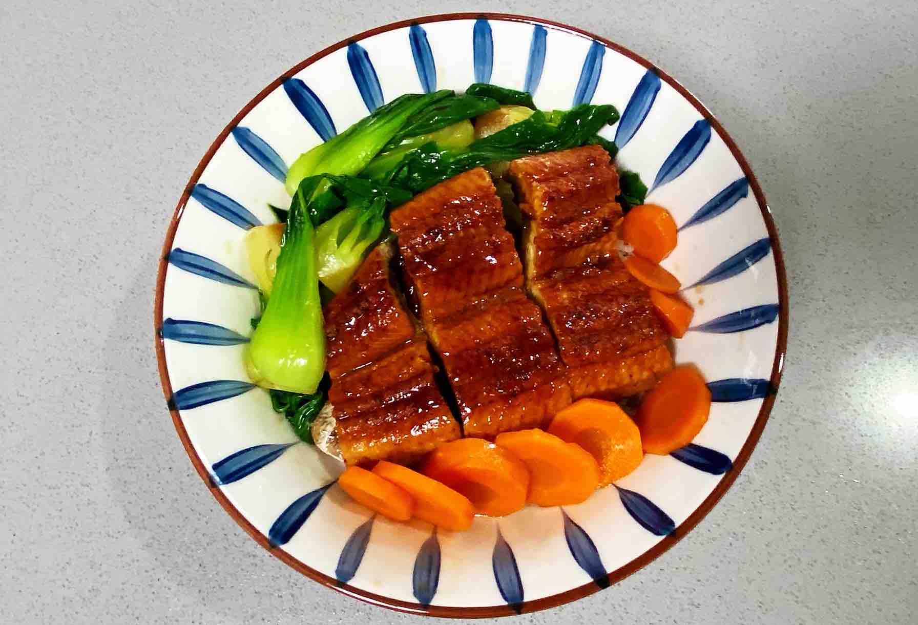 【孕婦食譜】日式蒲燒鰻魚(yú)飯，醬汁濃郁、肉質(zhì)香嫩，回味無(wú)窮～的做法-甜味蒸菜譜