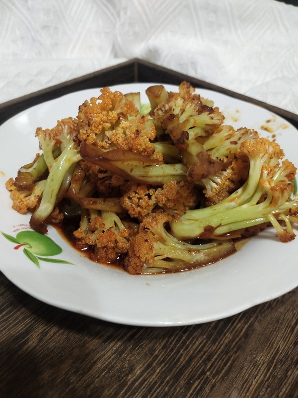 香辣花菜的做法-香辣味炒菜譜