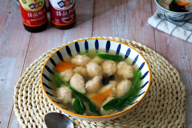 蝦滑湯的做法-咸鮮味煮菜譜