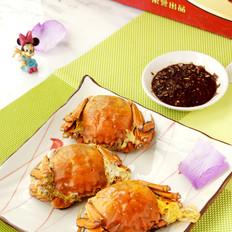 #最美不過(guò)中秋味#清蒸大閘蟹的作法-咸鮮味蒸菜譜